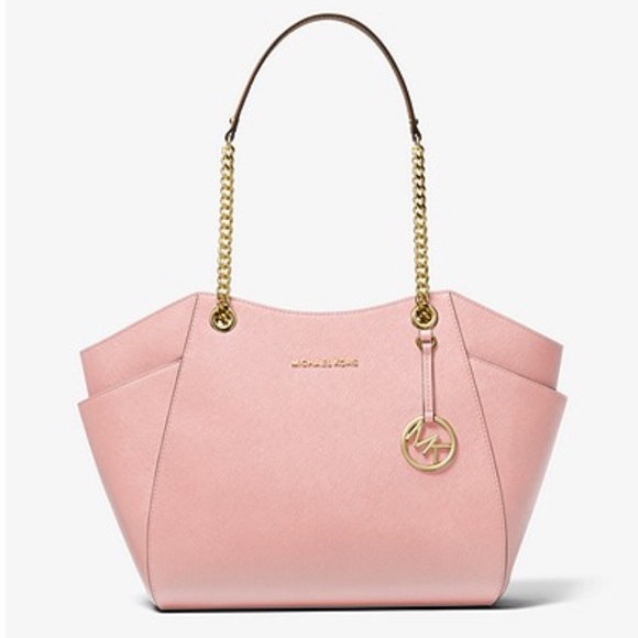 jet set saffiano leather tote